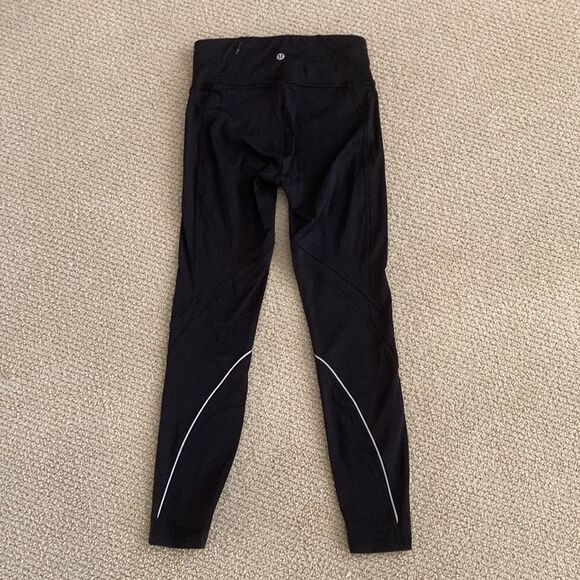 NEW LULULEMON Chasing Miles Tight MR 25" Leggings Nulux Fast Free Size 4 NWOT - Picture 12 of 14